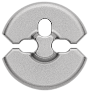 TightRope ABS-Button, für <i>Internal</i>Brace-Technik, rund, konkav, Ø 11 mm