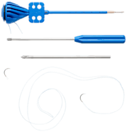 Birmingham Biceps Implant System (includes: 5.5 mm PEEK SwiveLock, FiberLink Plus, 5.5 mm Pilot-Headed Reamer, 5.8 mm Tap and Free Needle)