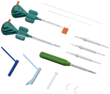 <em>Internal</em>Brace Implant System, Ligament Augmentation Repair, Plus, BioComposite, with Collagen Coated FiberTape Suture and JumpStart Dressing