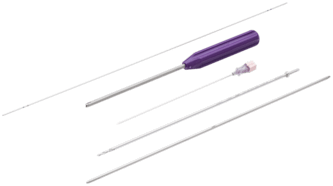 3 mm SutureTak Percutaneous Insertion Kit (includes: spear, dilator, needle with stylet, guide pin, and step drill)