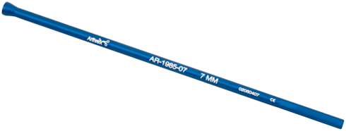 Messinstrument und Stößel für OATS, 7.0 mm, blau