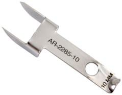 Parallel Graft Knife Blade, 10 mm, sterile, qty. 5, SU