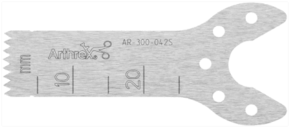 Micro Sagittal Saw Blade EZ-90 25 x 9.4 x 0.7 mm