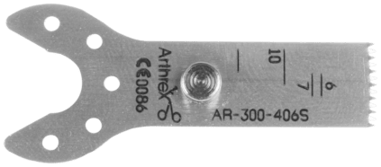 300 Sagittal Saw Blade, 17 x 9.4 x 0.55 mm