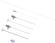 NanoNeedle Scope High-Flow-Operative-Schaft-Kit (mit Kronenspitze und Spüllöchern), 180 mm