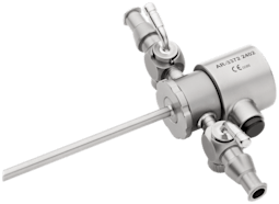 Arthroskopschaft, 2 Hahn, für 2.4 mm Optik