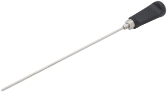 Obturator, konisch, für 3.5 mm Hüft-Arthroskopschaft mit Verjüngung / mit Spüllöchern, mit Handgriff