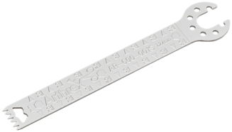 Sagittales Sägeblatt für Arthrex 600, 90 mm x 13 mm x 1.27 mm