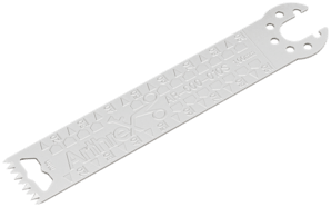 Sagittales Sägeblatt für Arthrex 600, 90 mm x 19 mm x 1 mm