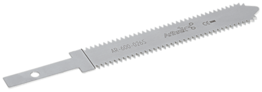 Reciprocation Saw Blade f Arthrex 600, 73.5 x 12.7 x 1.27 mm