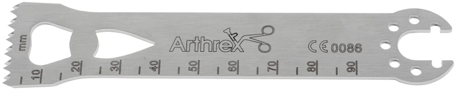 Sagittales Sägeblatt für Arthrex 600, 90 mm x 25.4 mm x 0.9 mm