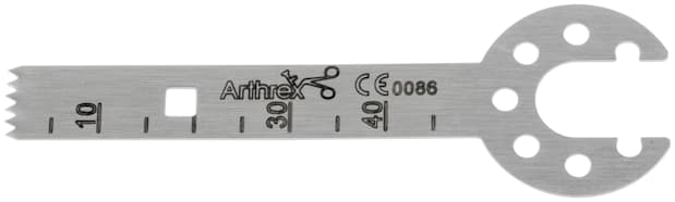 Sagittales Sägeblatt für Arthrex 600, 45 mm x 8.5 mm x 0.38 mm