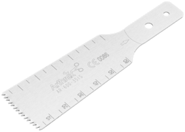 Sagittales Sägeblatt für Arthrex 600 MIS, 65 mm x 27 mm x 0.8 mm