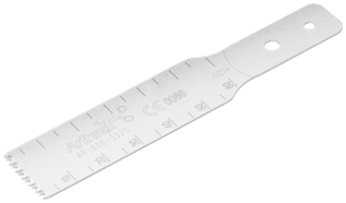 Sagittales Sägeblatt für Arthrex 600 MIS, 65 mm x 18 mm x 0.8 mm