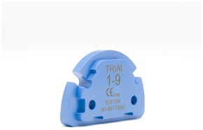 iBalance UKA, Tibial Bearing Trial, Size 1, 9 mm Thickness