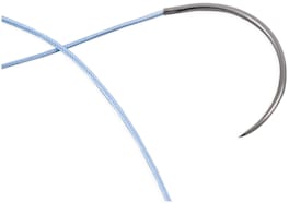 #2 FiberWire Suture, 38" (Blue) w/Tapered Needle, 36.6 mm 1/2 circle, 12/box