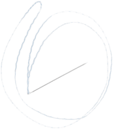 FiberLoop SutureTape, 1.3 mm, 20 in Loop (White/Blue) w/ 76 mm Straight Needle, 12/Box