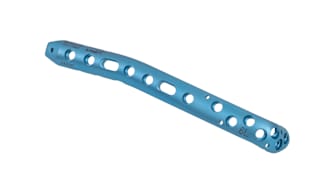 Olecranon Fracture Plate, Left, Titanium, 6H