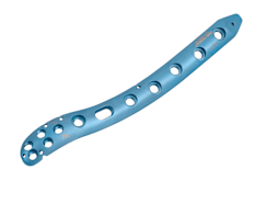 Distal Humerus Plate, Extraarticular, Left, 7H, Titanium, Sterile