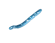 Distal Humerus Plate, Medium, Medial, Left, Titanium