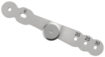 Trial, 4 Hole Straight Double Compression Plate