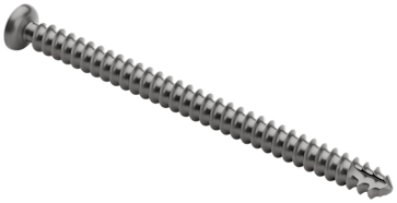 Low Profile Screw, Titanium, 4.5 x 100 mm