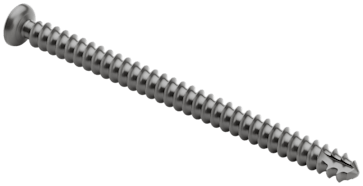 Low Profile Screw, Titanium, 4.5 x 75 mm
