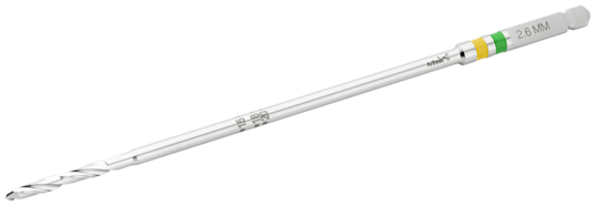 Dynanite Staple Drill Bit, Cal, 2.6