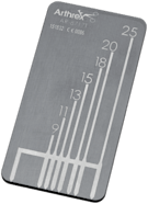 DynaNite Nitinol Staple Sizing Guide