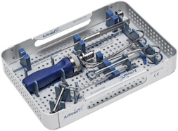 QuickFix Kanüliertes Schraubensystem, Standardinstrumenteninlay für Kompressionsschrauben FT