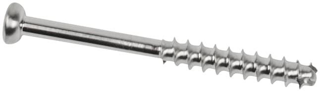 Low Profile Schraube, Stahl, kanüliert, langes Gewinde, 4.0 x 45 mm, unsteril, IM