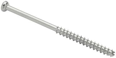 Low Profile Schraube, Stahl, kanüliert, langes Gewinde, 4.0 x 60 mm, unsteril, IM