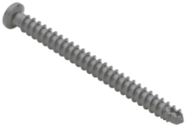 Low Profile Screw, Titanium, 3.0 mm x 34 mm, Cortical