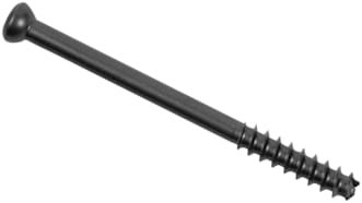 Low Profile Screw, Titanium, 3.0 mm x 38 mm, Cannulated, Partially Threaded