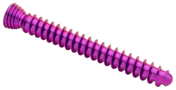 Hybrid VAL KreuLock Screw, Titanium, 3.0 mm x 54 mm, 3.5 mm Shaft