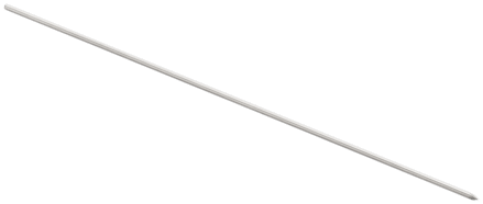 Nitinol Guidewire with Trocar Tip, .062" x 5.91" (1.6 mm x 150 mm)