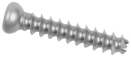 Low Profile Screw, Titanium, 4.5 mm x 24 mm, Cannulated, Fully Threaded