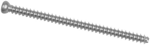 Kanülierte Schraube, Titan, Vollgewinde, 4.5 mm x 70 mm