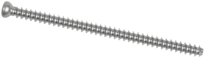 Kanülierte Schraube, Titan, Vollgewinde, 4.5 mm x 75 mm