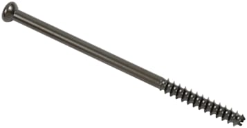 Low Profile Screw, Titanium, 4.5 mm x 75 mm, Cannulated, Partially Threaded