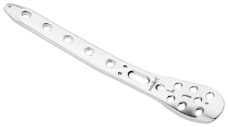 Medial Distal Tibia Plate, Left, 6H