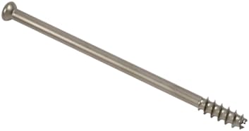 Low Profile Screw, Titanium, 6.7 mm x 100 mm, Cannulated, 18 mm Thread