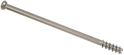 Low Profile Screw, Titanium, 6.7 mm x 105 mm, Cannulated, 18 mm Thread