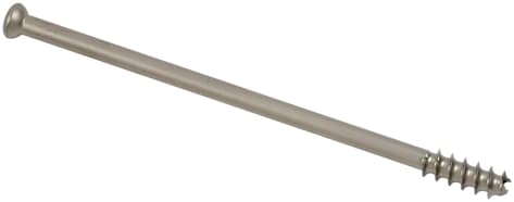 Low Profile Screw, Titanium, 6.7 mm x 110 mm, Cannulated, 18 mm Thread