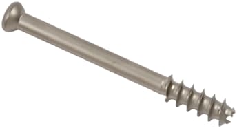 Low Profile Screw, Titanium, 6.7 mm x 60 mm, Cannulated, 18 mm Thread