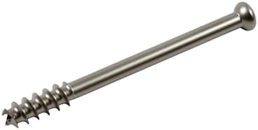 Low Profile Screw, Titanium, 6.7 mm x 70 mm, Cannulated, 18 mm Thread