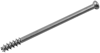 Low Profile Screw, Titanium, 6.7 mm x 90 mm, Cannulated, 18 mm Thread