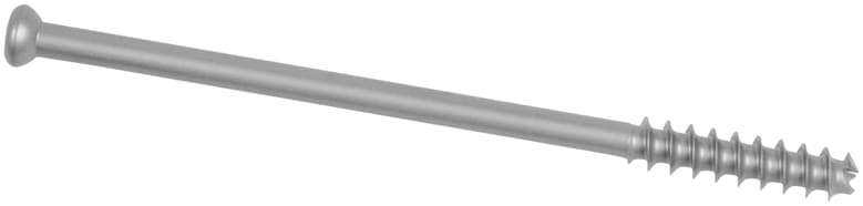 Low Profile Screw, Titanium, 6.7 mm x 105 mm, Cannulated, 28 mm Thread
