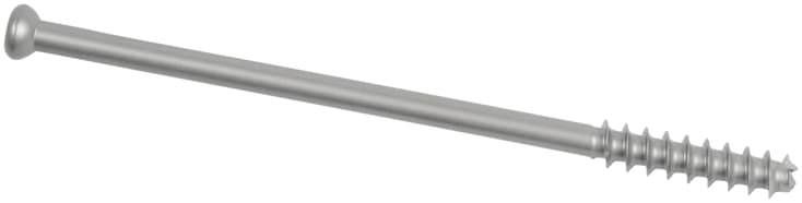 Low Profile Screw, Titanium, 6.7 mm x 110 mm, Cannulated, 28 mm Thread