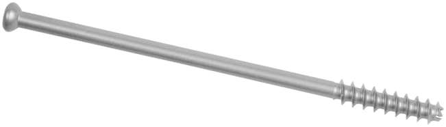 Low Profile Screw, Titanium, 6.7 mm x 115 mm, Cannulated, 28 mm Thread